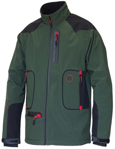 CHAQUETA SOFT-SHELL BICOLOR AJACHES TALLA 2XL