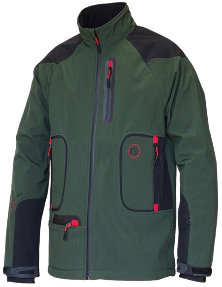 CHAQUETA SOFT-SHELL BICOLOR AJACHES TALLA 2XL